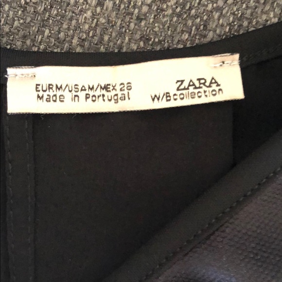 Zara W/B collection Sleeveless shirt - Picture 3 of 3